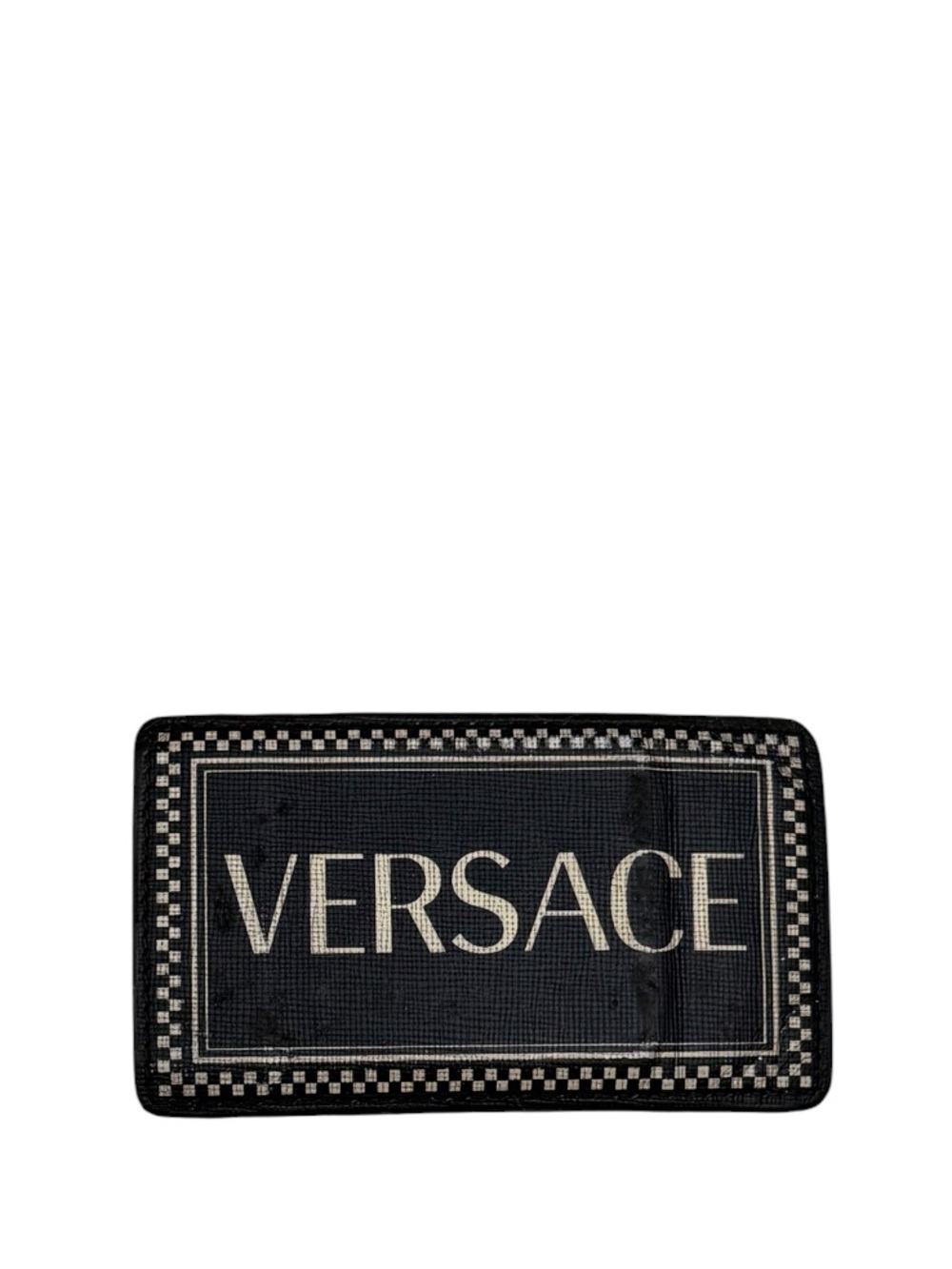 VERSACE - BLACK WHITE CARDHOLDER WALLET CASE